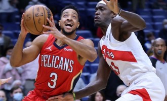 鹈鹕麦科勒姆三分11中7轰赛季新高  