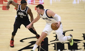 NBA焦点战，东契奇40+三双独行侠加时险胜快船